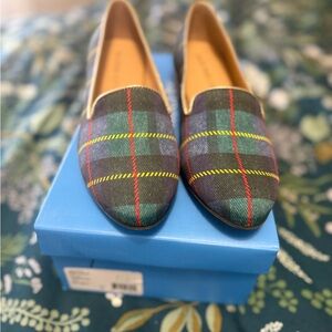 Jack Rogers Multicolor Plaid Loafers